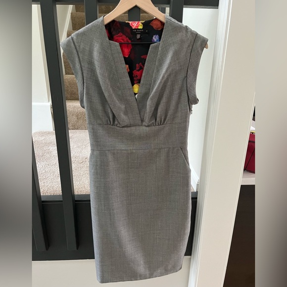 Gorgeous Ted Baker dress, size 1 (US 2) xsmall, excellent condition - Picture 1 of 12